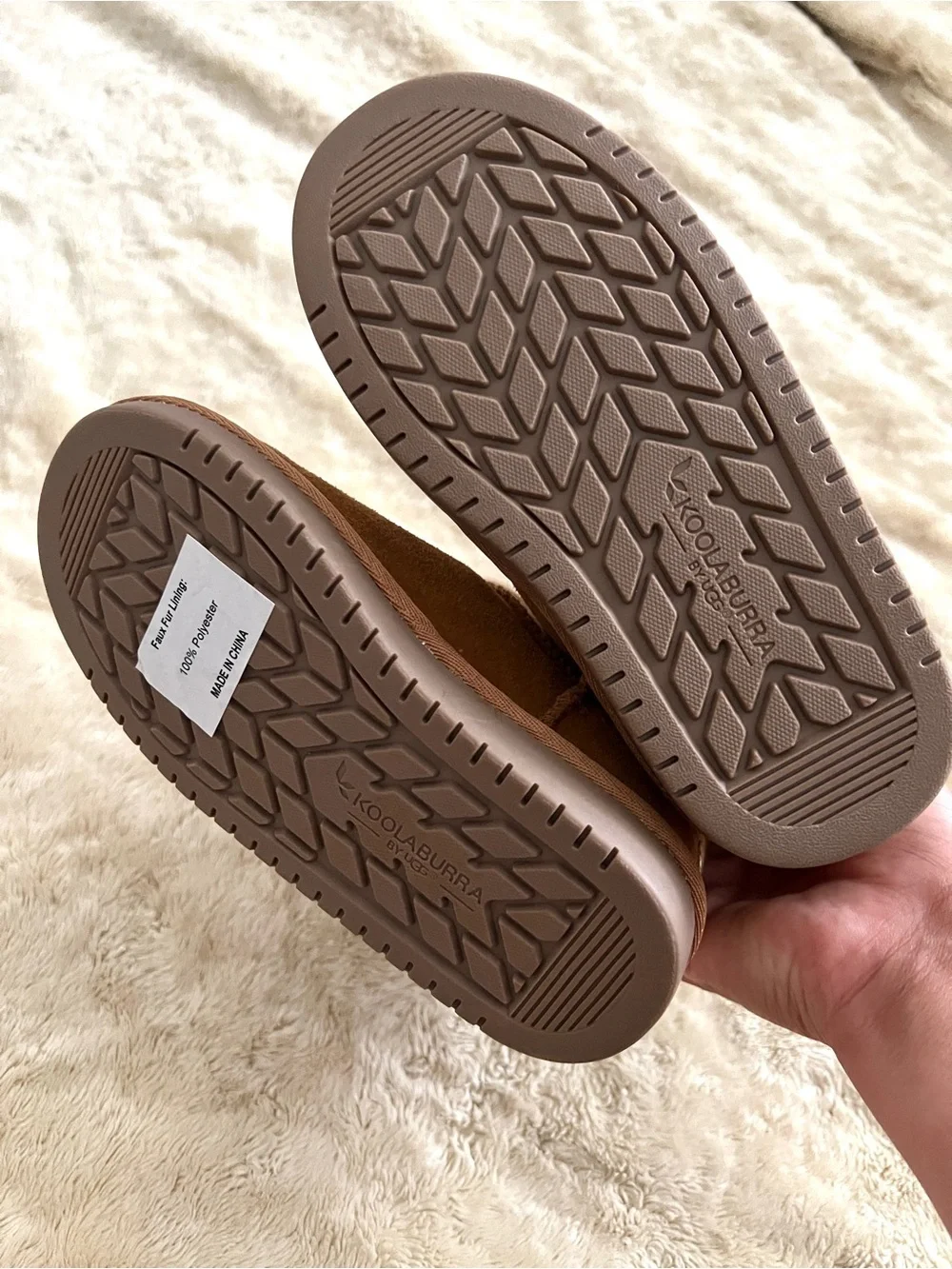 NWOT KOOLABURRA by UGG Girl's Brown Tall Boots Size 12 (Toddler)